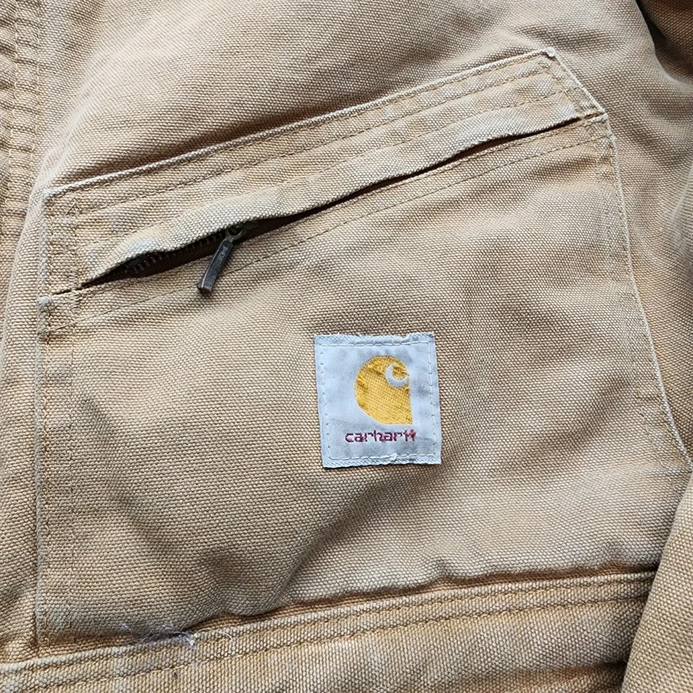 Vintage 1989 100 Year Carhartt 996QZ Insulated Coveralls 50R Union USA *FLAWS*